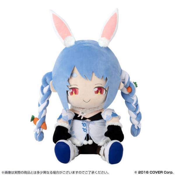 ホロライブ・兎田ぺこら×バンダイコラボ！全高約55cmのムフー顔でPCクッションになって登場！