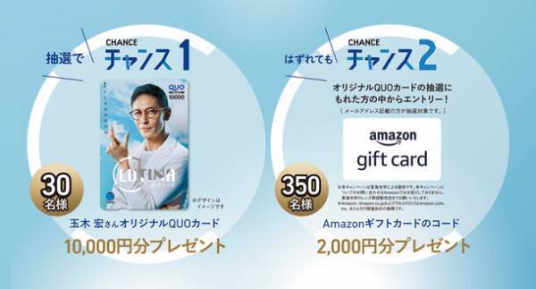 眼の健康を守るレンズ「ルティーナ」シリーズ　玉木宏さんを起用した新CMが完成！総額100万円が当たる「ルティーナWチャンスキャンペーン」を11月21日より開催