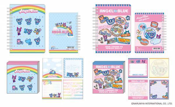2000年代に人気を博したティーンブランド『エンジェルブルー』の文具・雑貨シリーズが11月下旬発売！