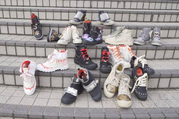パラディウムが文化服装学院と産学連携の取り組みをスタート！～コラボ第1弾は学生たちによるデコシューズ～