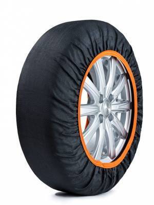 “日本上陸” ポップでかわいい布製のタイヤチェーン　街から山まで遊びつくせ！