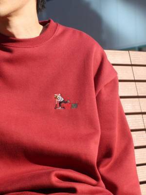 Quashの人気キャラクターMojashがサンタクロースに変身！スウェットとソックスのセットがホリデーコレクションとして期間限定で登場