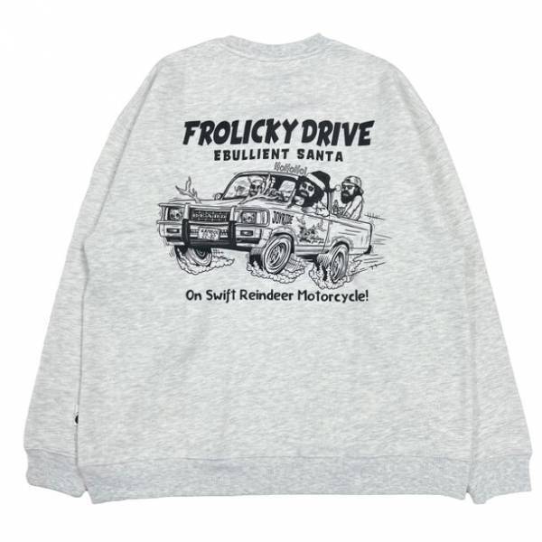 Quashの人気キャラクターMojashがサンタクロースに変身！スウェットとソックスのセットがホリデーコレクションとして期間限定で登場