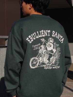 Quashの人気キャラクターMojashがサンタクロースに変身！スウェットとソックスのセットがホリデーコレクションとして期間限定で登場