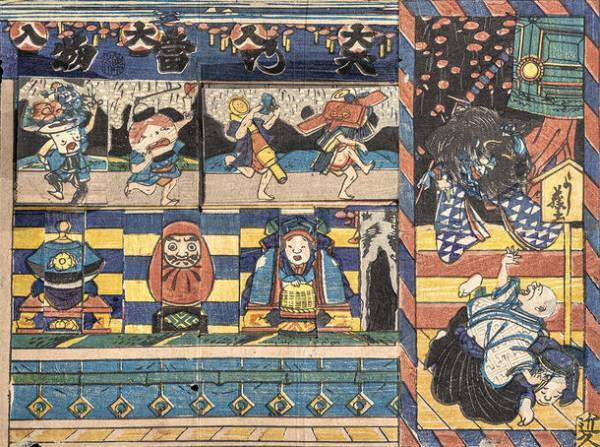 たばこと塩の博物館(東京・墨田区)　江戸～明治の「おもちゃ絵」約300点を集めた『見て楽し 遊んで楽し　江戸のおもちゃ絵 Part2』2023年12月2日(土)～2024年1月28日(日)開催