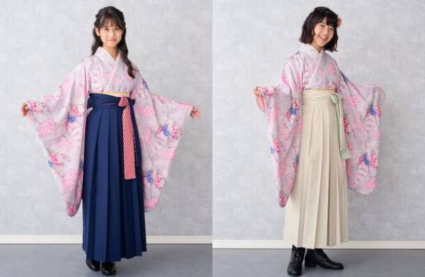 スウィートマミーの“着付け不要”な「小学生卒業袴」に唯一無二の手書き柄が美しい英国発インテリア＆ライフスタイルブランドとのコラボ柄が新発売！