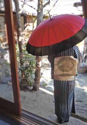 和の雰囲気を楽しめる、24本骨蛇の目傘がリニューアルして新登場！