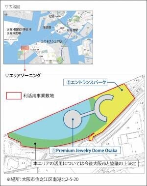 2050年の未来を見据えた次世代文化ミュージアム日本観光の成長・新産業の創出を大阪港湾エリアから「Premium Jewelry Dome Osaka」