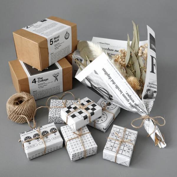 撮影小物・インテリア雑貨に使用できアレンジしやすい新商品　オリジナル英字新聞を12月1日よりオンライン発売