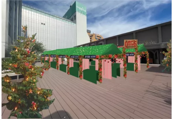 コピス吉祥寺のクリスマスマーケットを12/9～24 毎週末に初開催　サンタクロースとの写真撮影やグッズ・フードの店舗が集結！