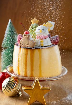 【熱海プリン】毎年2万本完売の大人気フレーバー「2層仕立てのチョコレートプリン」を12/22より販売開始！～クリスマスシーズンは全店チョコづくし！食堂ではクリスマス限定特別メニューも～