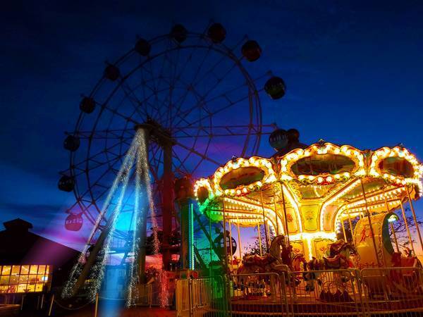 神奈川県初！上空から幻想的なライトアップを楽しめるナイトジップラインが登場。「Soleil Twilight Xmas 2023　ちょっぴり夜asobiなソレイユの丘」12月9日（土）から期間限定で開催。