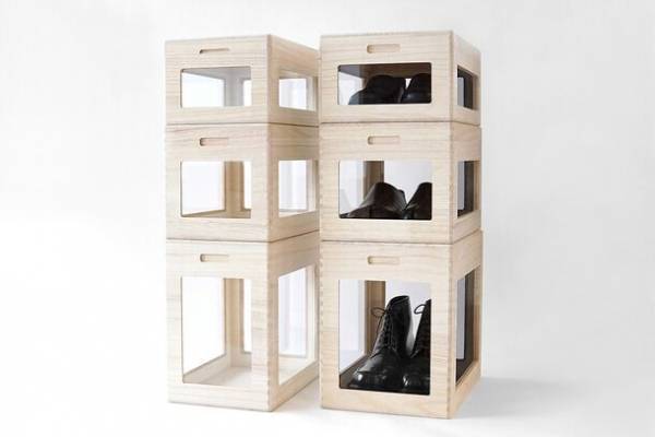 フタを開けなくても中がみえる「桐製くつ箱」　1月16日まで先行予約販売をMakuakeにて実施