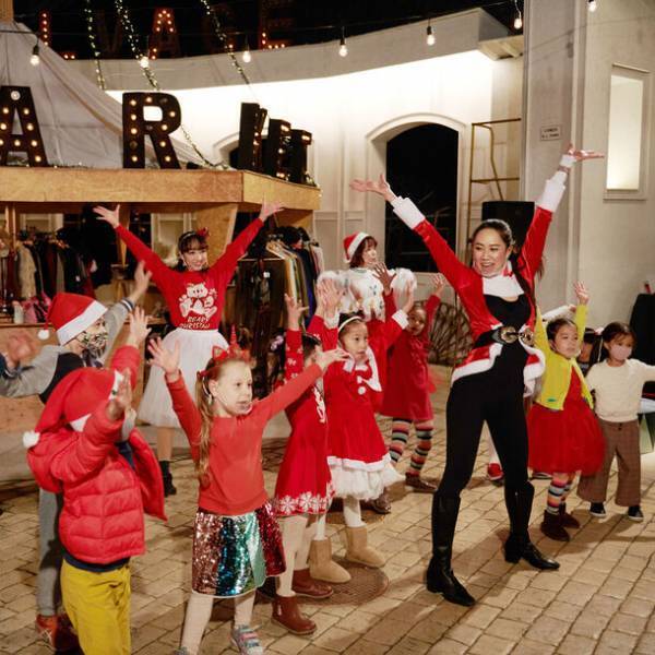 12月8日(金)から3日間開催「目黒街角Heart＆Artクリスマス」　サンタさんとの写真撮影や生演奏を実施するクリスマスマーケット