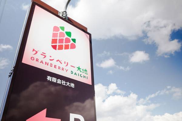 来場者10万人突破！日本最大級の“空中いちご園”「グランベリー大地」今シーズンのいちご狩りを12月10日(日)からスタート！