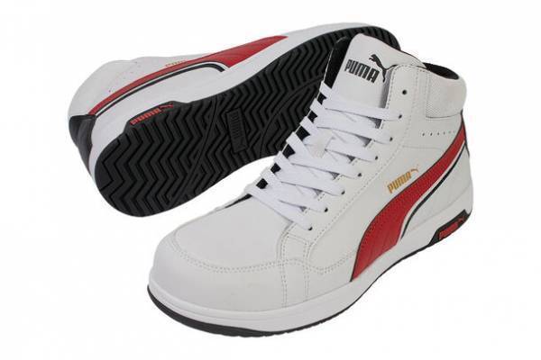 PUMAのセーフティシューズライン“PUMA SAFETY”　カジュアルなデザインの「HERITAGE(ヘリテイジ)」に待望のPUミッドカットモデルが1月中旬より販売開始