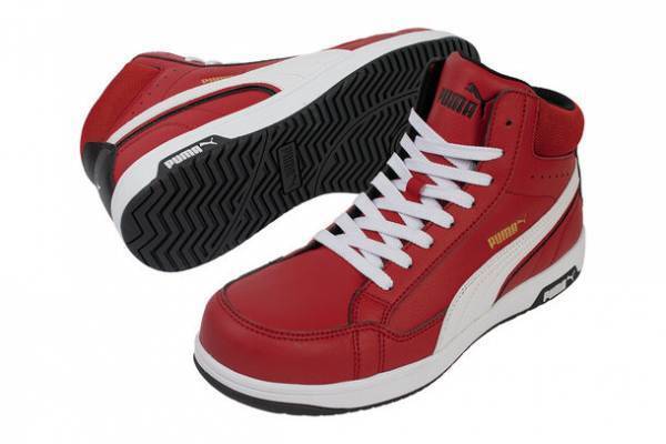 PUMAのセーフティシューズライン“PUMA SAFETY”　カジュアルなデザインの「HERITAGE(ヘリテイジ)」に待望のPUミッドカットモデルが1月中旬より販売開始