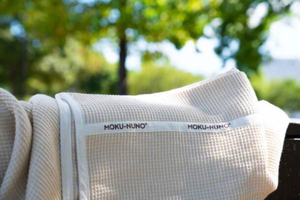 増加し続ける放置された山林、近年多発する土砂崩れの原因に！間伐材からできたタオルケットでサーキュラーエコノミーに貢献