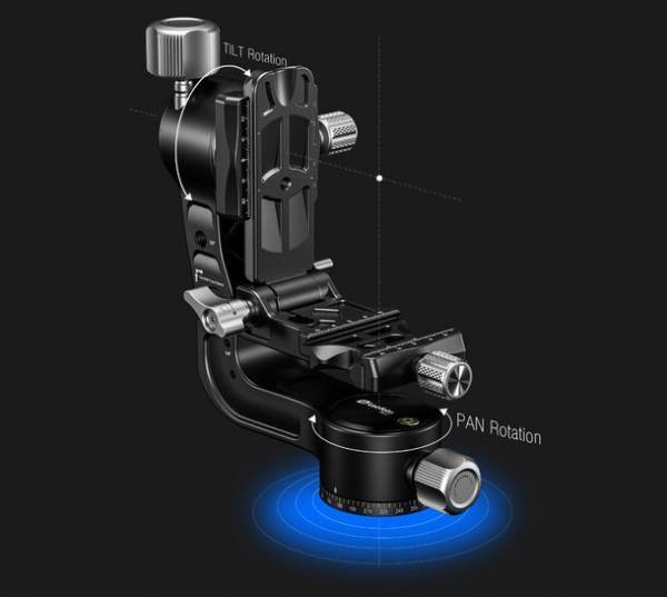 ＜Leofoto(レオフォト)新商品＞ ジンバル雲台シリーズとアルカスイス規格適合のロングレンズサポートを12/18発売