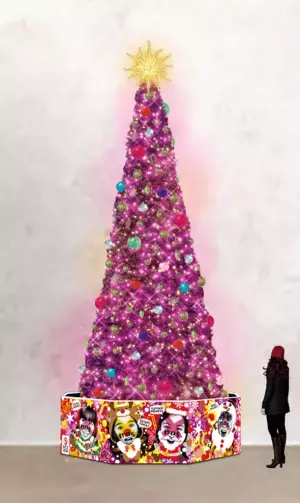 数量限定アーティストコラボスーベニアカップ＆コラボクリスマスツリーが登場　「たまアリ△タウン クリスマスマーケット2023」と「MAN WITH A MISSION」「ももいろクローバーZ」とのコラボ企画開催