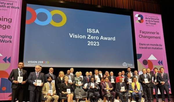 IDECの安全・健康・ウェルビーイングの取り組みがグローバルで認められ第1回ISSA Vision Zero Awardを受賞