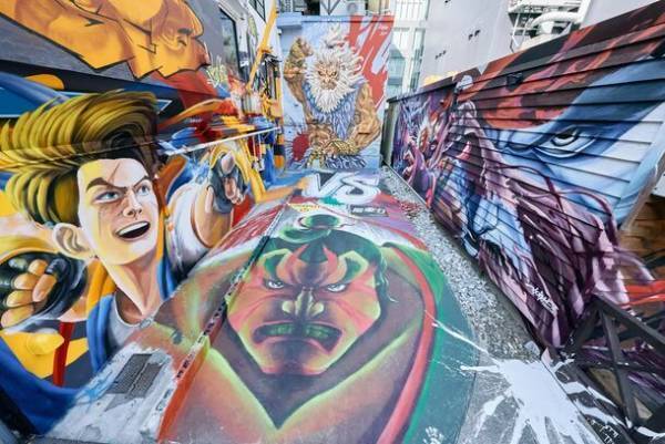 GRAPHT&無重力セッション、「ストリートファイター6」ミューラルアート展を東京日本橋で12月7日から期間限定開催　～ASOBI GRAPHTアートプロジェクト第一弾　東京日本橋から世界へ～