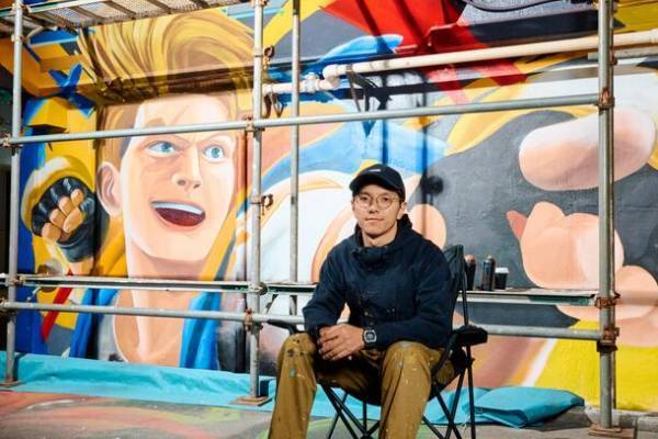 GRAPHT&無重力セッション、「ストリートファイター6」ミューラルアート展を東京日本橋で12月7日から期間限定開催　～ASOBI GRAPHTアートプロジェクト第一弾　東京日本橋から世界へ～