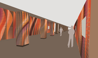 四条通地下道アート展「Art Under the Shijo」の実施～学生チーム6組によるアートの競演～