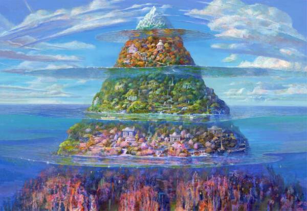 スタジオジブリアニメ『耳をすませば』背景画を手掛けた画家 井上直久の個展を12月20日から25日まで銀座三越 本館7階ギャラリーで開催