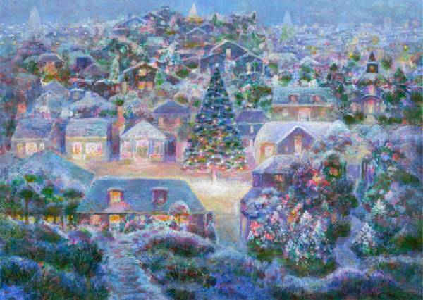 スタジオジブリアニメ『耳をすませば』背景画を手掛けた画家 井上直久の個展を12月20日から25日まで銀座三越 本館7階ギャラリーで開催