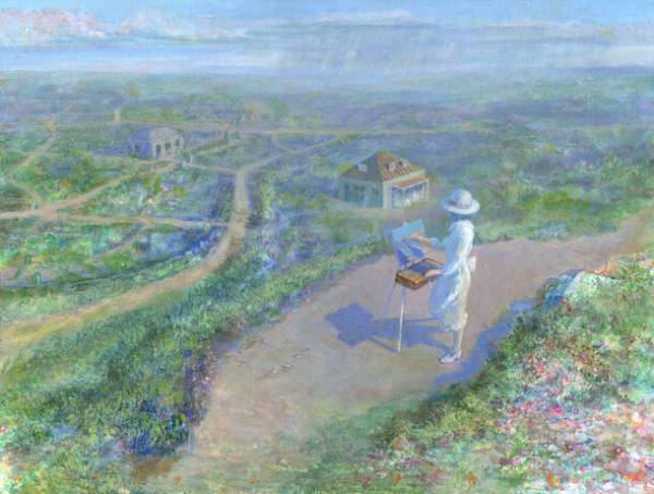 スタジオジブリアニメ『耳をすませば』背景画を手掛けた画家 井上直久の個展を12月20日から25日まで銀座三越 本館7階ギャラリーで開催