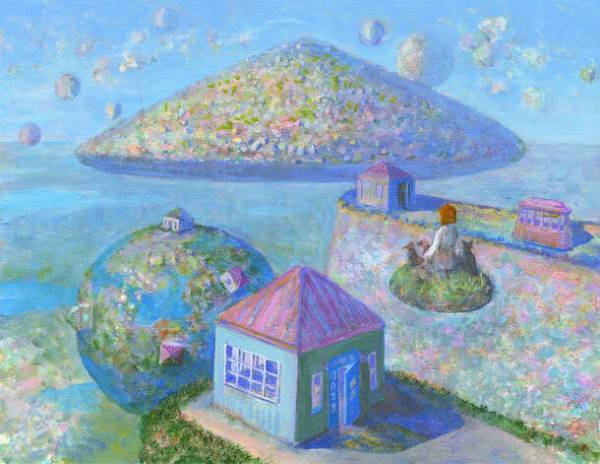 スタジオジブリアニメ『耳をすませば』背景画を手掛けた画家 井上直久の個展を12月20日から25日まで銀座三越 本館7階ギャラリーで開催