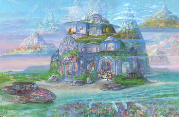 スタジオジブリアニメ『耳をすませば』背景画を手掛けた画家 井上直久の個展を12月20日から25日まで銀座三越 本館7階ギャラリーで開催