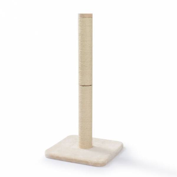 猫オーナーの57％がタテ型タイプの爪とぎを愛用　即完売するほど大人気、猫が立って伸び伸びとつめとぎができる「バリバリつめとぎポール 麻」に、より高さのあるLサイズが新登場