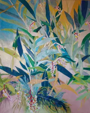 企画展「未来につなぐ日本画展―松伯美術館公募展優秀賞受賞作家の現在2―」を開催します。