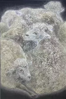 企画展「未来につなぐ日本画展―松伯美術館公募展優秀賞受賞作家の現在2―」を開催します。