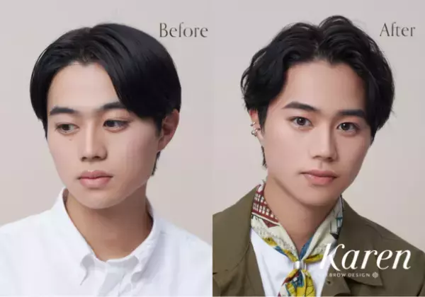 20代から50代までの成人男性963名に緊急調査を実施！3大悩みは「眉が濃い又は薄い」「左右対称にならない」「似合う形がわからない」との結果に！