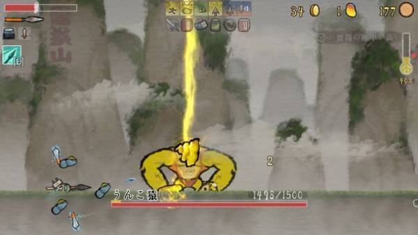 ユニークで爽快バトルが好評の『じじいの不思議な冒険』　日本語サポートを12月22日に正式に追加！