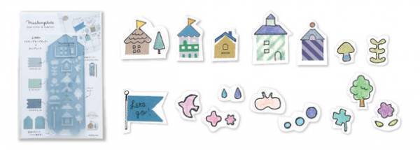 日本最大級の文具の祭典【文具女子博2023】にて「文具女子アワード大賞」を2年連続受賞！マスキングテープをかわいくカットできる「マステンプレート」