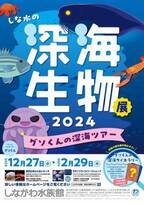 生きている深海生物に間近でふれる！学ぶ！「しな水の深海生物展2024～グソくんの深海ツアー～」開催