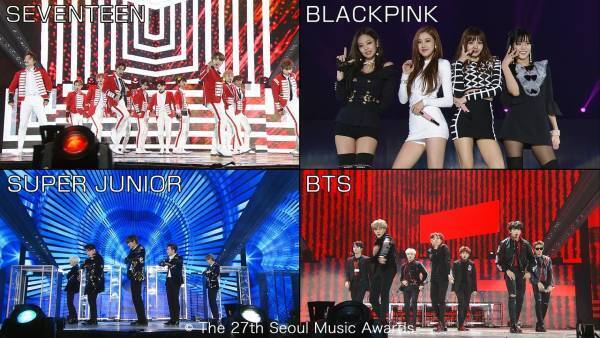 【MUSIC ON! TV（エムオン!）】BTS、SEVENTEEN、BLACKPINKら豪華アーティスト多数出演！韓国の音楽授賞式「ソウル歌謡大賞」2017～2023年開催の7年分をエムオン!で日本語字幕入り 一挙放送！