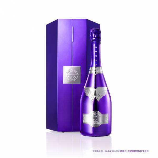 ラグジュアリーシャンパンブランド“ANGEL CHAMPAGNE”が世界的人気を誇る『攻殻機動隊STAND ALONE COMPLEX』に登場するThe Laughing Man(笑い男)との限定コラボ商品の発売を決定！