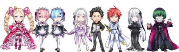 スマホRPG『天空のアムネジア』と『Re:ゼロから始める異世界生活』のコラボが1月5日(金)スタート！