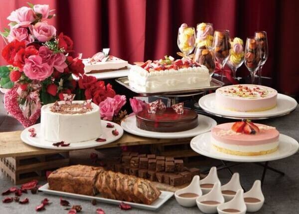 千葉県舞浜のスイーツビュッフェ「Salon de Sweets」2024年1月16日(火)より『バレンタインフェア』開催！～甘い気分に浸れるチョコレート＆苺スイーツが勢揃い～