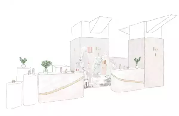 幹細胞培養上清液(*1)スキンケアブランドRe/U　1周年を記念して伊勢丹新宿店本館2階にて初のポップアップストアを出店