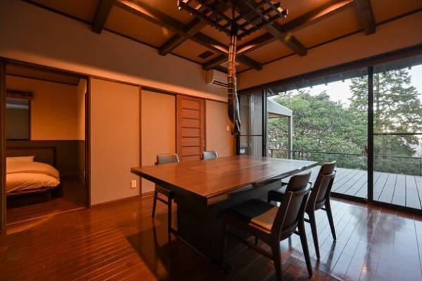 愛知県・蒲郡温泉「風の谷の庵」バレルサウナ付きメゾネットタイプのスイートルームなど全9室をリニューアルし1月13日(土)グランドオープン