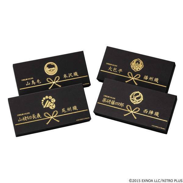 刀剣乱舞ONLINE×日本の伝統織物西陣織・播州織・尾州織・米沢織とコラボした長財布が新登場！