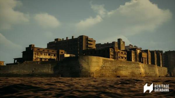 写真家 佐藤健寿氏による初の「バーチャル軍艦島写真」を展示　『渋谷軍艦島展』　軍艦島閉山50年を迎える1月15日(月)まで渋谷文化村通りで開催