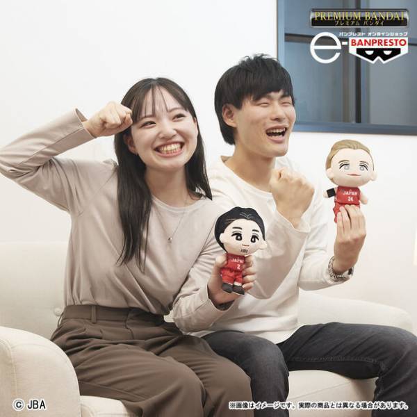 バスケットボール 男子日本代表『アカツキジャパン』がデフォルメフィギュアとぬいぐるみで予約開始！