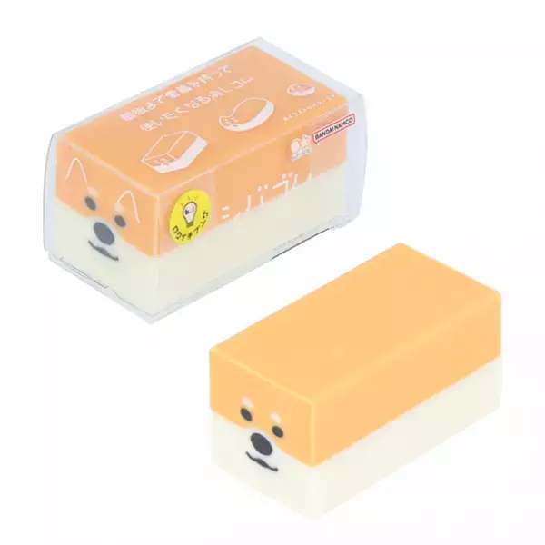 使い込むほど愛着が湧いてくる消しゴム『ネコゴム ハチワレ』『シバゴム』1月下旬より発売